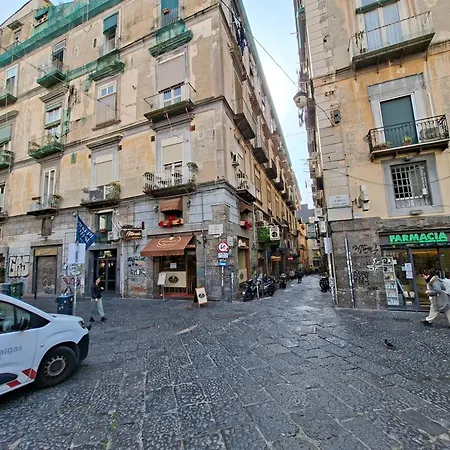 El Corazon De Napoles, Elegante Nel Centro Storico Di Отель типа 