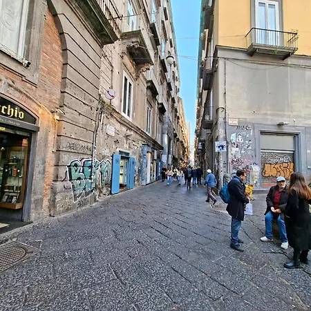 El Corazon De Napoles, Elegante Nel Centro Storico Di Отель типа 